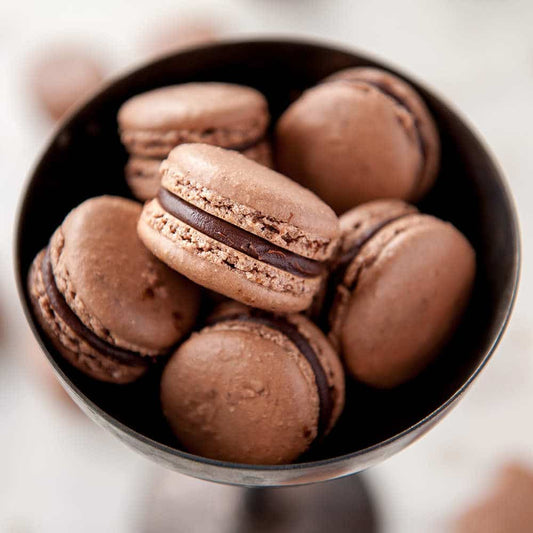 Chocolate Macarons