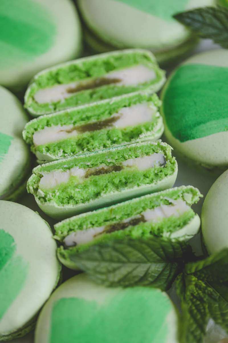 Mojito Macarons