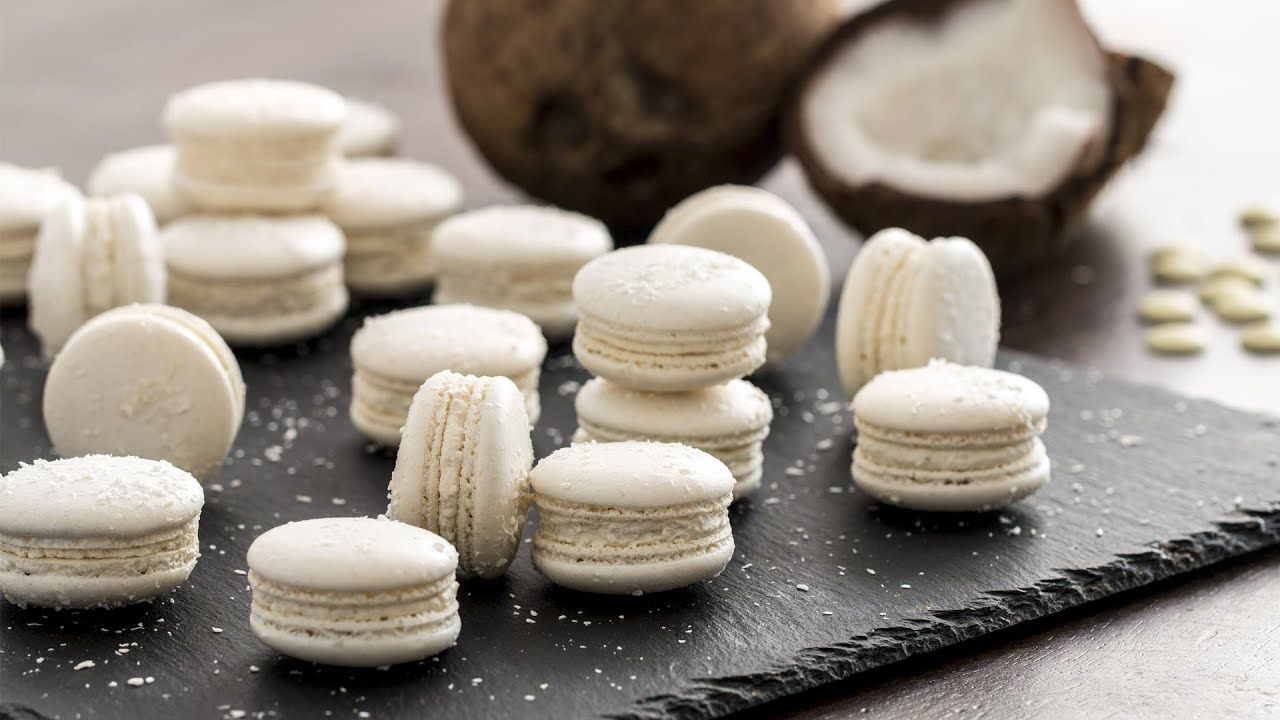 Coconut Macarons