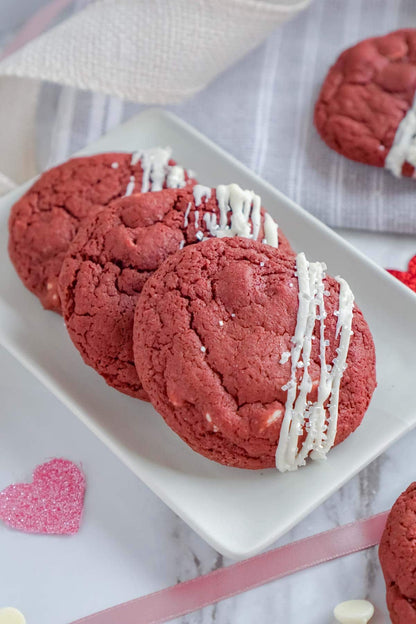 Red Velvet Cookie Box